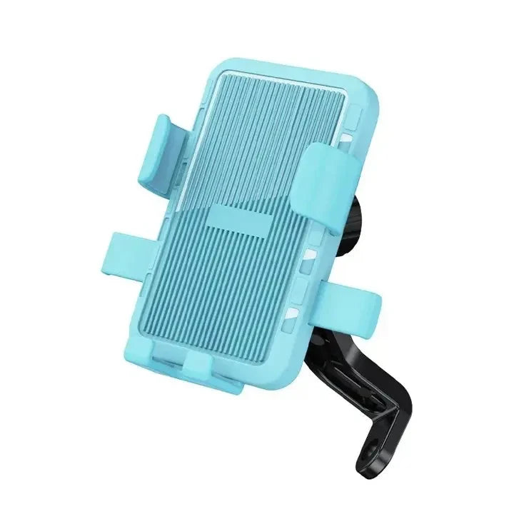 Motorcycle Mobile Phone Holder Stand & Umbrella Rainproof Sunshade Bicycle Outdoor Scooter Phone Clip Handlebar Mount For iPhone