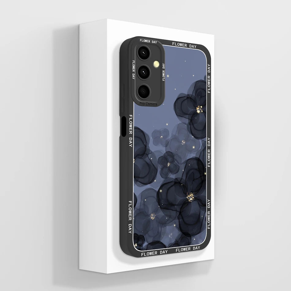 For Samsung Galaxy A24 Phone Case Cute Panda High Quality Liquid Silicone Anti Drop Soft Back Cover For Samsung A 24 Phone Shell