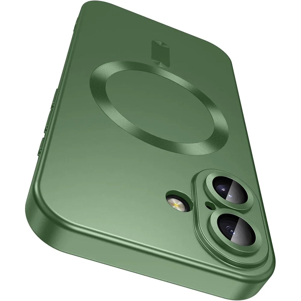 For Magsafe Magnetic Wireless Charge Phone Cases For iPhone 17 Air 16 15 14 13 12 11 Pro Max Case Camera Back Cover Accessories