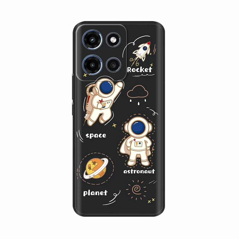 For Motorola Moto G (2025) Case Cute Cartoon Phone Case Soft Liquid Silicone Back Cover For Moto G 2025 5G Silicon Cases Coque