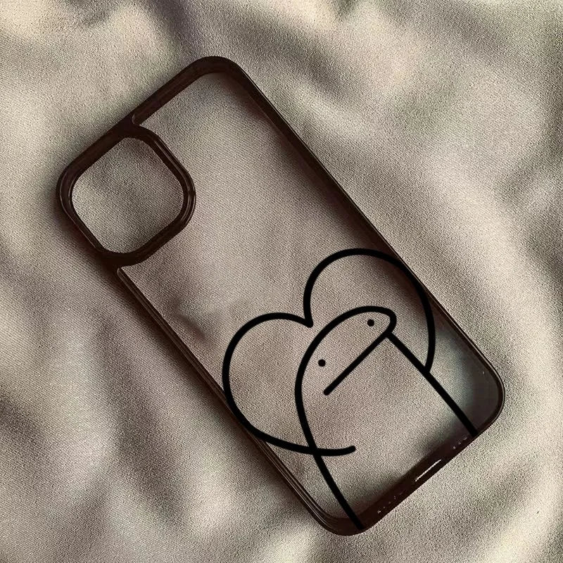 Cute Funny Matchman Phone Case For iPhone 17 16 15 Plus Cases For iPhone 17 Air 11 12 13 14 Pro Max Clear Phone Cover