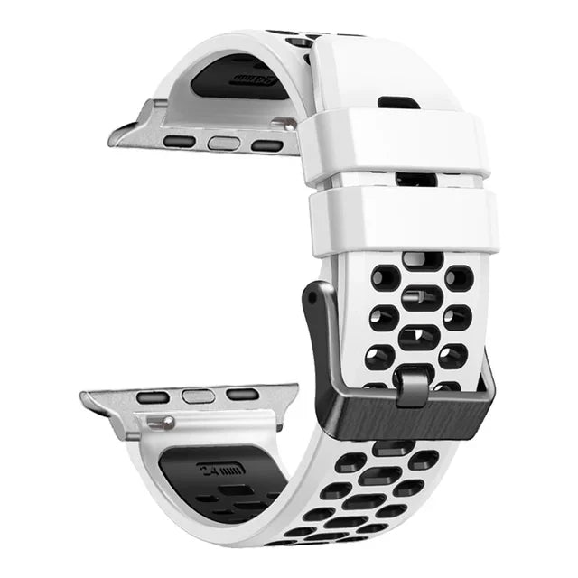 Sport Silicone Strap For Apple Watch Ultra 2 49mm Bracelet Wristband For Apple Watch Series 9 8 7 SE 6 45mm 44mm 42mm Accessory