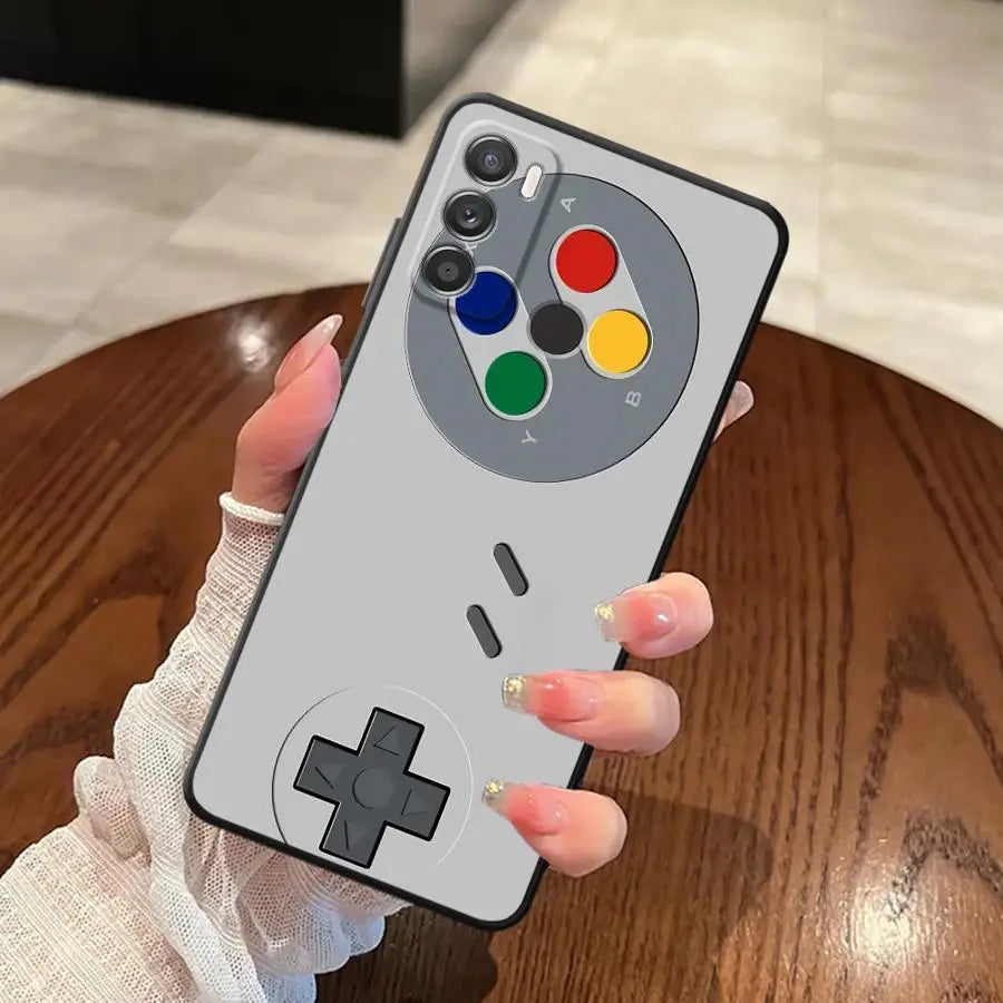 Retro Games Case for Motorola Moto G53 G30 G22 Edge40 G51 G73 G52 G50 G32 G60s Edge 20 Pro 30 Lite G71 Phone Cover
