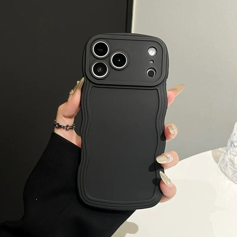 Solid Color Candy TPU Phone Cases For iPhone 17 Air 16 15 14 Plus 13 12 Mini 11 Pro Max Camera Proteciton Shockproof Soft Cover