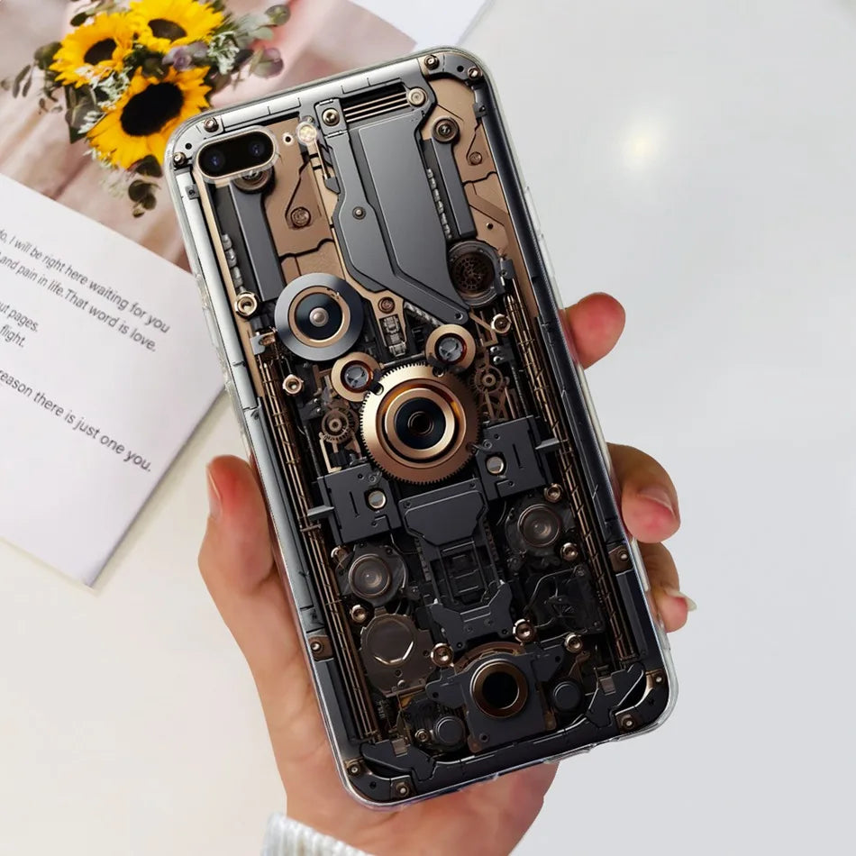 For iPhone 7 8 Plus Phone Case iPhone7 iPhone8 7Plus 8Plus SE 2020 2022 Fashion Cool Pattern Soft Silicone TPU Cases