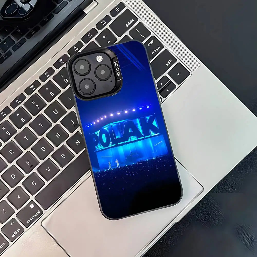 Rapper PLK Chambre 140 Phone Case For iPhone 17,16,15,14,13,12,11,Pro,XS,Max,Plus,Mini,SE4,E Black Matte Shockproof Cover