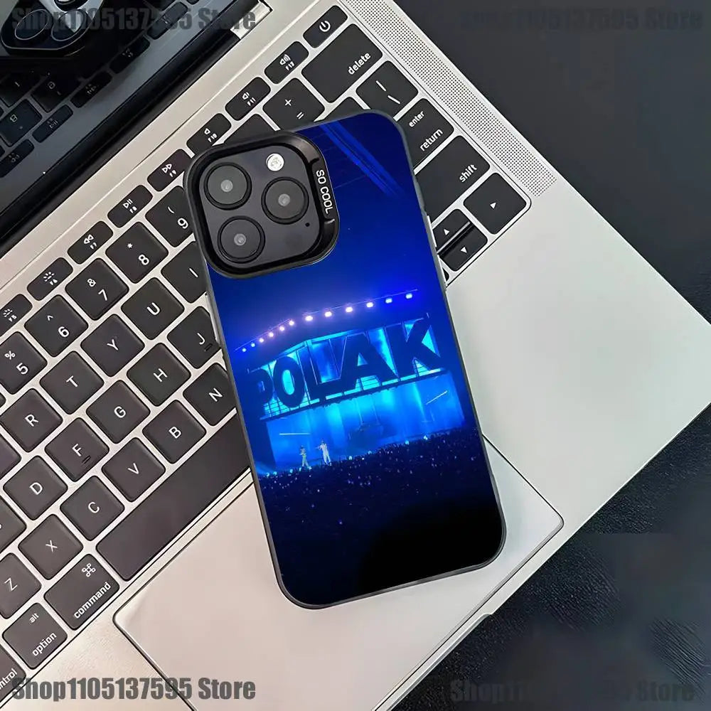 Rapper PLK Chambre 140 Phone Case For iPhone 17,16,15,14,13,12,11,Pro,XS,Max,Plus,Mini,SE4,E Black Matte Shockproof Cover