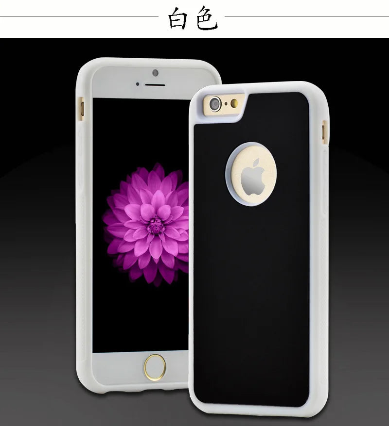 Anti Gravity Phone Case For iPhone 5S 6 6s 7 Plus Case with Adsorbent Design Silicone Anti-Gravity Cases For iPhone 5 SE 6 6s 7