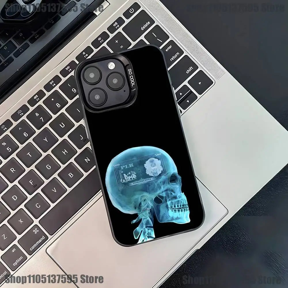 Rapper PLK Chambre 140 Phone Case For iPhone 17,16,15,14,13,12,11,Pro,XS,Max,Plus,Mini,SE4,E Black Matte Shockproof Cover