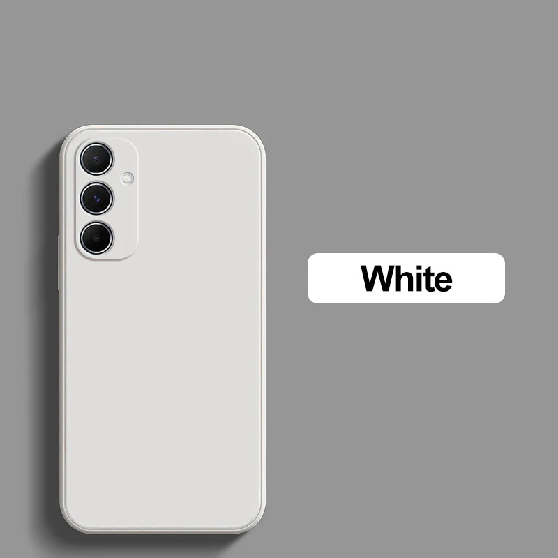 For Samsung A55 A15 A54 Case Soft Liquid Silicone Phone Cases For Samsung Galaxy A55 A15 A54 5G Shockproof Cover For Samsung A55