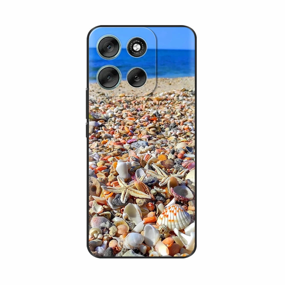 Phone Case For Motorola Moto G86 Case Soft Black Silicone Shockproof Back Cover For Moto G86 XT2527-2 G 86 Cases Covers Fundas