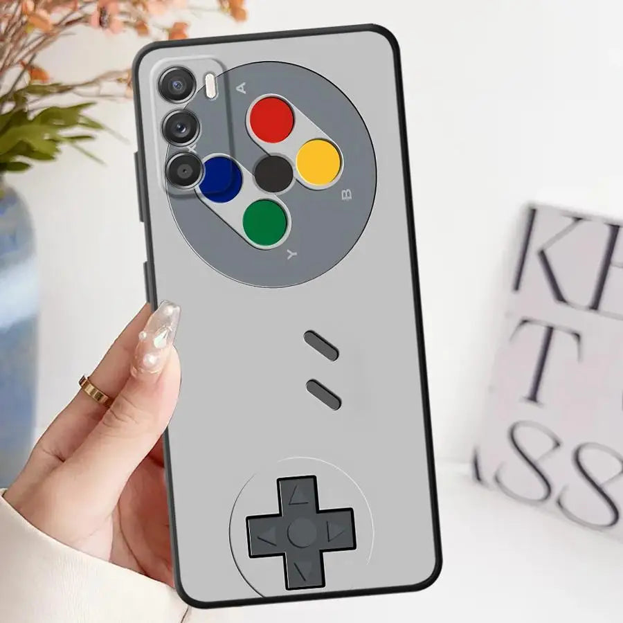 Retro Games Case for Motorola Moto G53 G30 G22 Edge40 G51 G73 G52 G50 G32 G60s Edge 20 Pro 30 Lite G71 Phone Cover