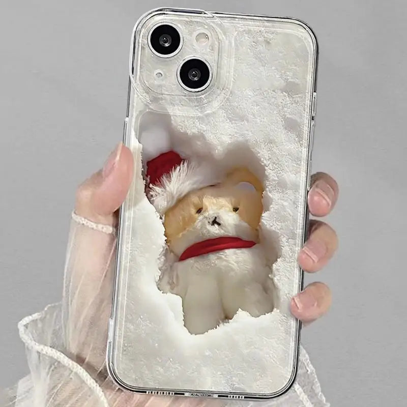 Snowfield Doll Phone Case for Samsung Galaxy S24 FE Galaxy S26 S25 S23 Ultra S22 S21 Plus A16 A17 A57 A15 A55 A35 A14 A37 Cover