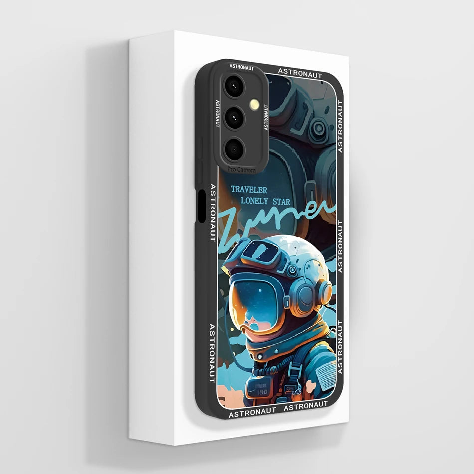 For Samsung Galaxy A24 Phone Case Cute Panda High Quality Liquid Silicone Anti Drop Soft Back Cover For Samsung A 24 Phone Shell