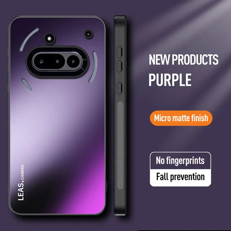 AG Matte Shockproof Case For Nothing Phone 3A Pro 2A Plus Phone 3 2 1 Frosted Hard Bumper Phone Cases Anti-fingerprint