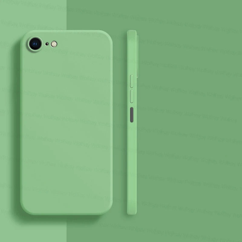 Original Phone Case for iphone 16e Liquid Silicone Fundas iphone 16e Soft Luxury Shockproof Cover Cases