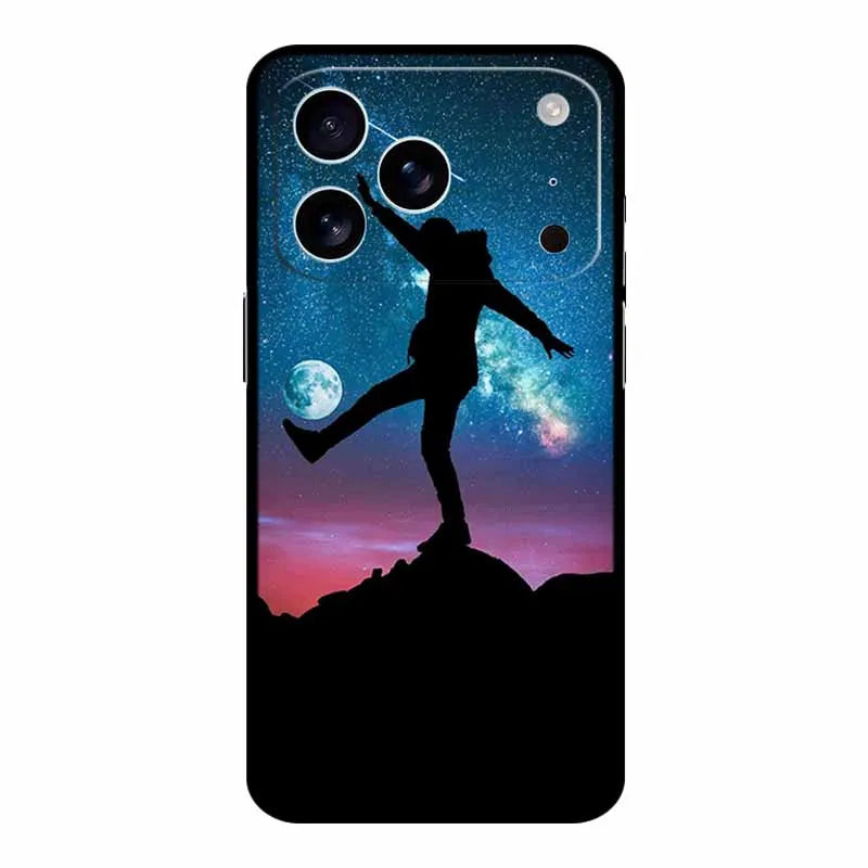 Phone Case For iphone 17 Pro Max Back Cover Case 17Pro Funda Black Silicone Soft Coque For iphone 17 Pro Cases 17Pro Max Shell