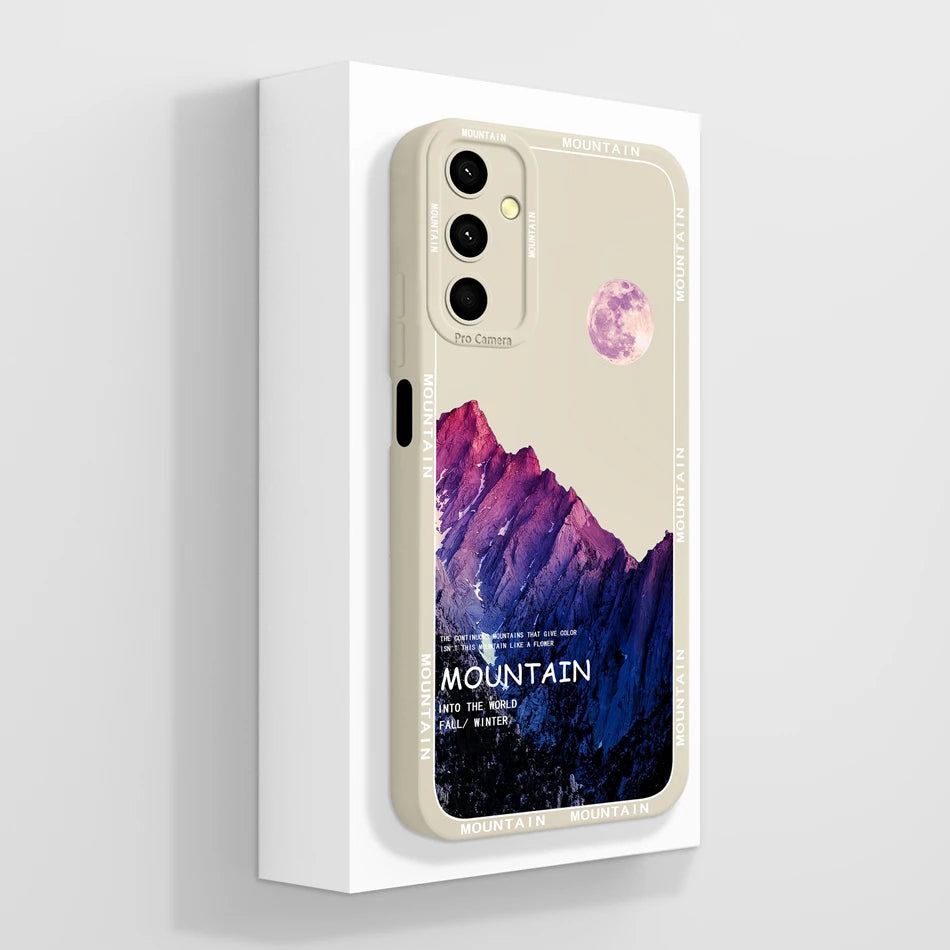 For Samsung Galaxy A24 Phone Case Cute Panda High Quality Liquid Silicone Anti Drop Soft Back Cover For Samsung A 24 Phone Shell