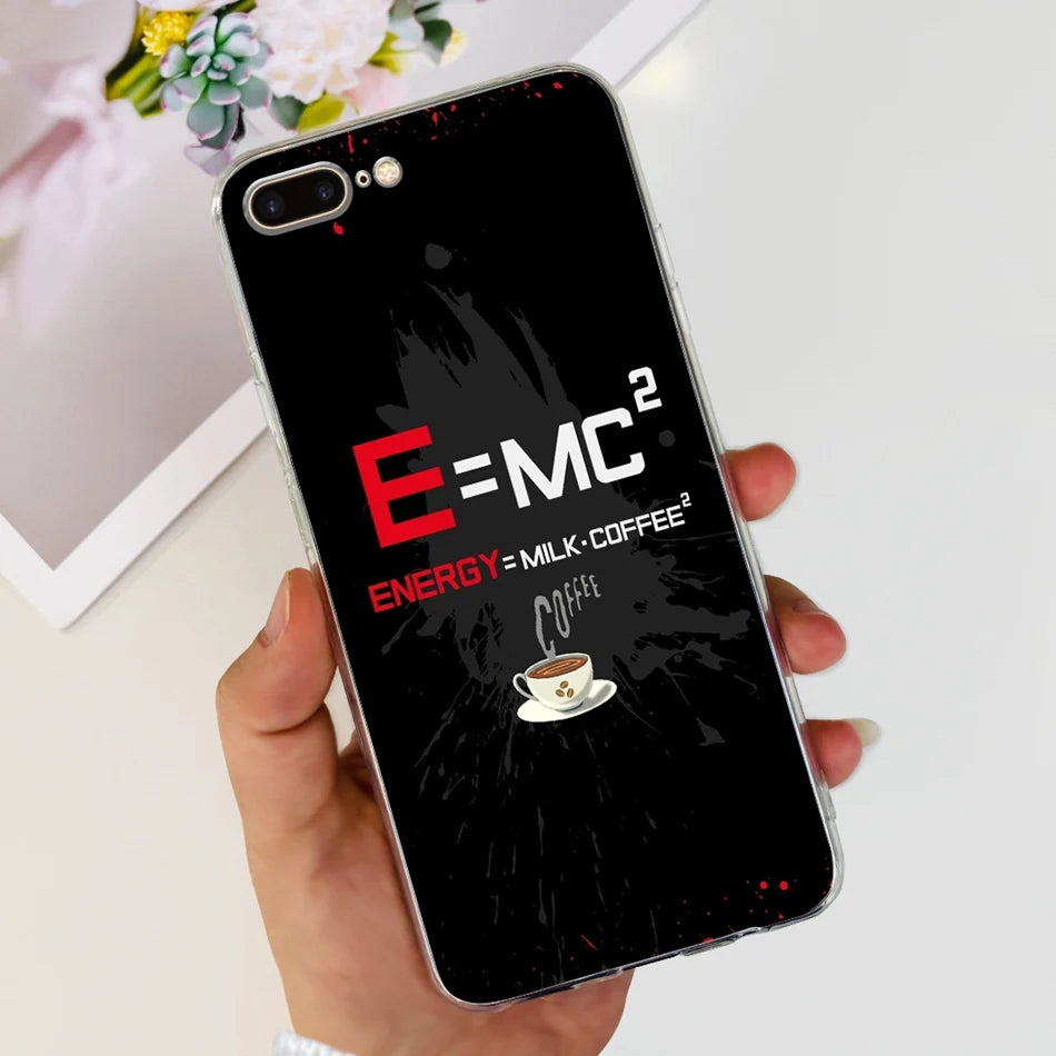 For iPhone 7 8 Plus Phone Case iPhone7 iPhone8 7Plus 8Plus SE 2020 2022 Fashion Cool Pattern Soft Silicone TPU Cases