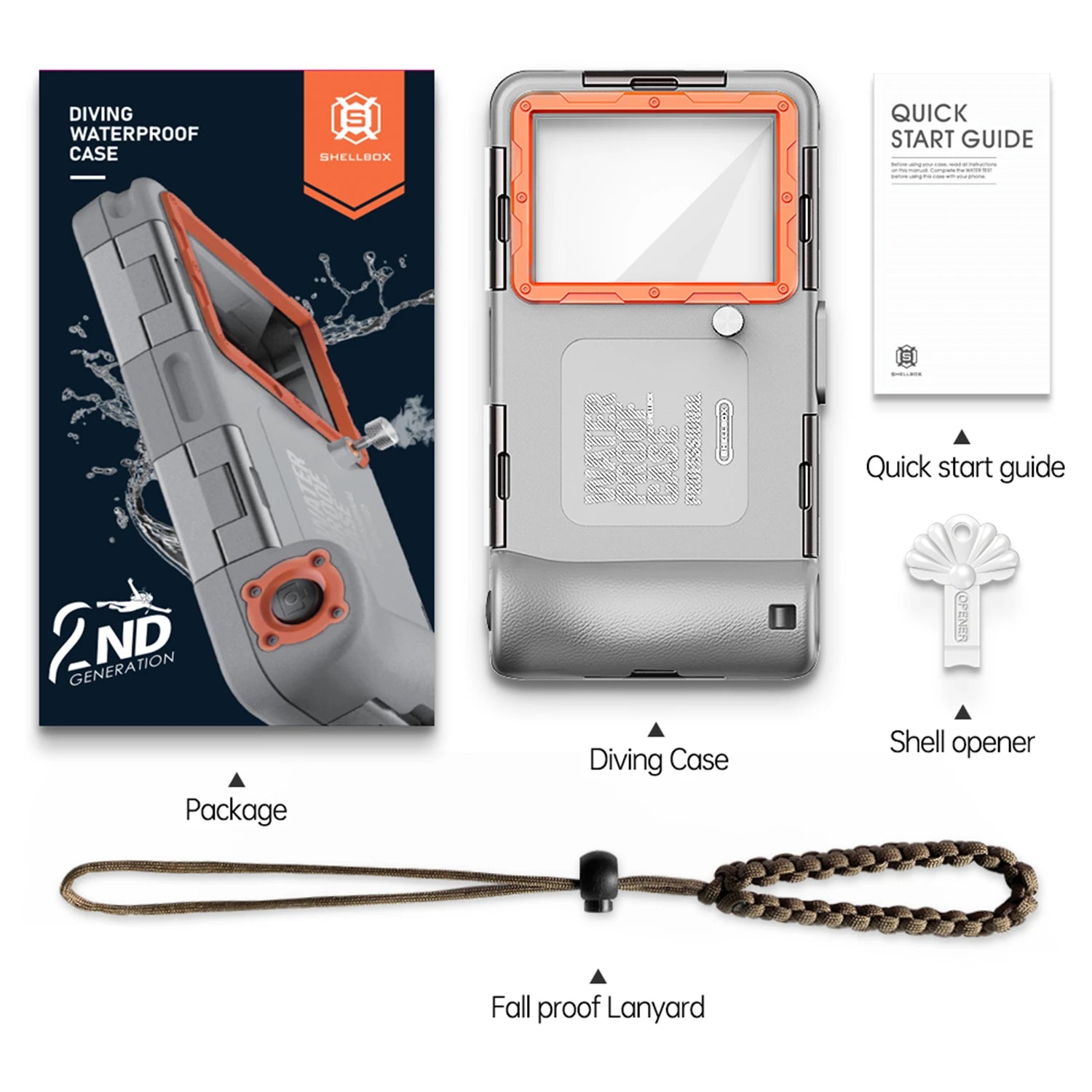 15M Professional Diving Phone Case For SamsungS26 S24 S25 S23Ultra Underwater Taking Waterproof Cases For iPhone 17 16 15Pro Max