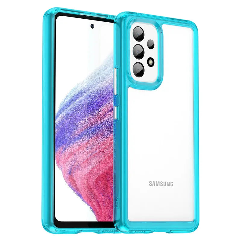 For Samsung Galaxy A53 5G Case Samsung Galaxy A04S A13 A14 A23 A33 A53 M13 M23 Cover Shockproof Candy Phone Cover Samsung A53 5G