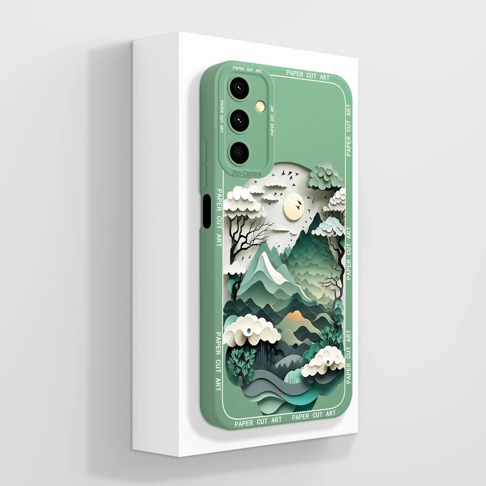 For Samsung Galaxy A24 Phone Case Cute Panda High Quality Liquid Silicone Anti Drop Soft Back Cover For Samsung A 24 Phone Shell