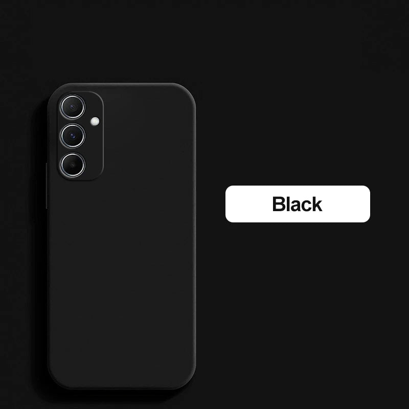 For Samsung A55 A15 A54 Case Soft Liquid Silicone Phone Cases For Samsung Galaxy A55 A15 A54 5G Shockproof Cover For Samsung A55