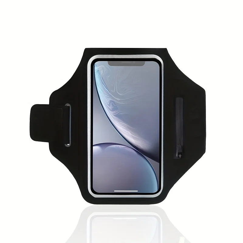 Waterproof Running Arm Bag Sport Armbands For Phone,Up to 6.7 inch Mobile Phone Ultra Light Arm Bag With AirPods Zipper Pocket