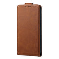 Flip Case For Motorola Moto G86 G66J G56 G85 G75 G55 G45 G84 G54 G34 G24 G73 G53 G23 Classic Vertical Open UP Down 3 Cards Cover