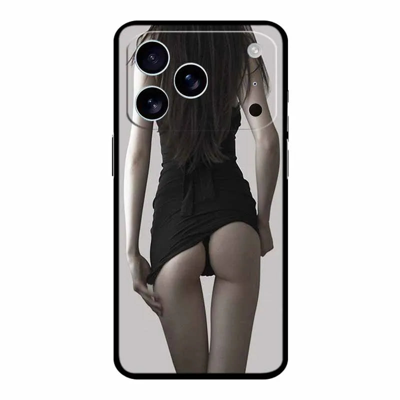 Phone Case For iphone 17 Pro Max Back Cover Case 17Pro Funda Black Silicone Soft Coque For iphone 17 Pro Cases 17Pro Max Shell