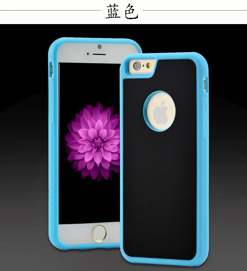 Anti Gravity Phone Case For iPhone 5S 6 6s 7 Plus Case with Adsorbent Design Silicone Anti-Gravity Cases For iPhone 5 SE 6 6s 7