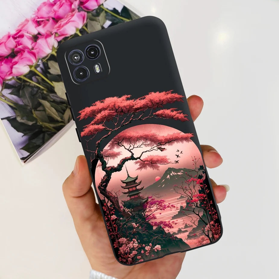 For Motorola Moto G50 5G Case XT2149-1 Stylish Painted Cover Shockproof Phone Cases For Motorola G50 G 50 MotoG50 5G Soft Fundas