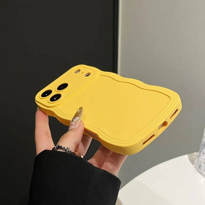 Solid Color Candy TPU Phone Cases For iPhone 17 Air 16 15 14 Plus 13 12 Mini 11 Pro Max Camera Proteciton Shockproof Soft Cover