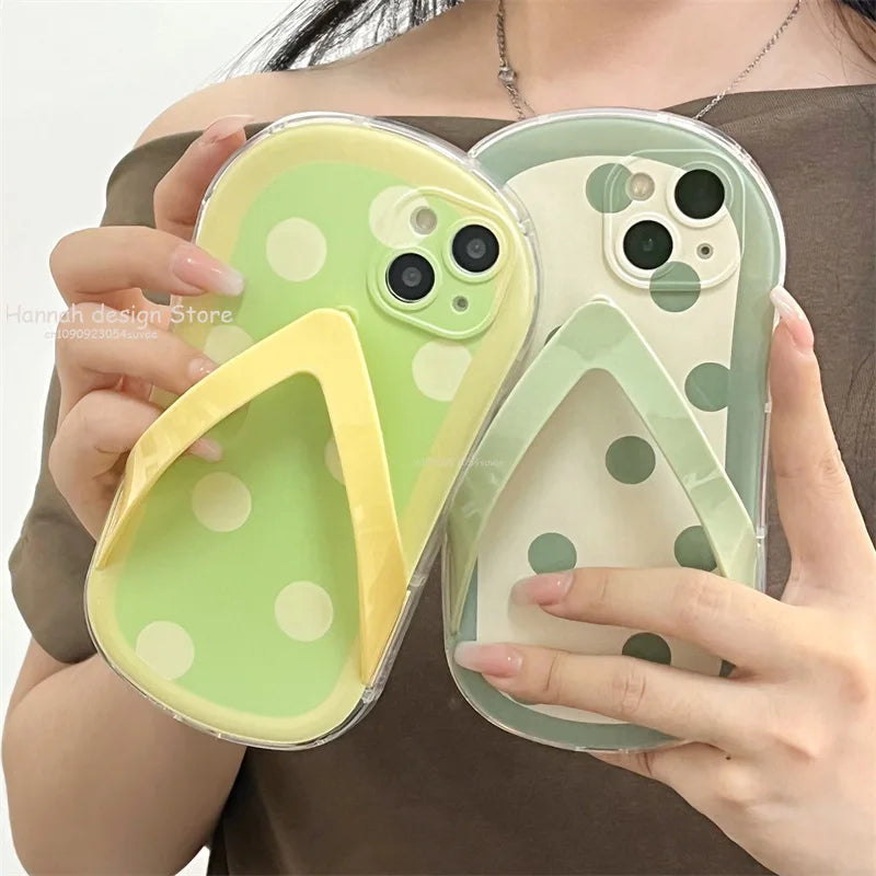 Suitable For iPhone 15 Phone Case 3D Herringbone Slippers 14 Pro Max XSMAX Silicone 11 Anti Drop 12 13 Protective Case