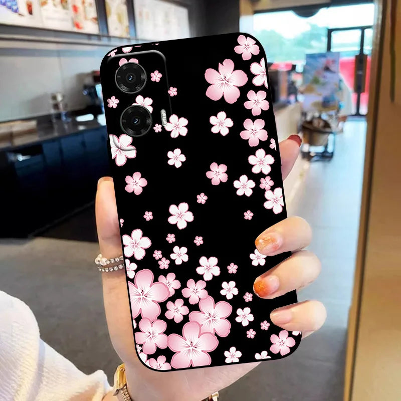 For Motorola Moto G35 G55 G75 5G Case Luxury TPU Soft Silicone Back Cover Phone Cases for Moto G32 G 35 55 75 Shockproof Fundas