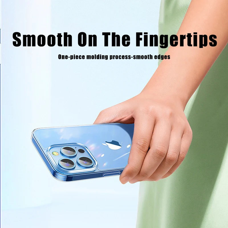 Fashion Clear Phone Case For iPhone 14 Pro Max Soft TPU Silicon Cases For iPhone14 Pro Max 14 Plus Transparent Back Cover Capa