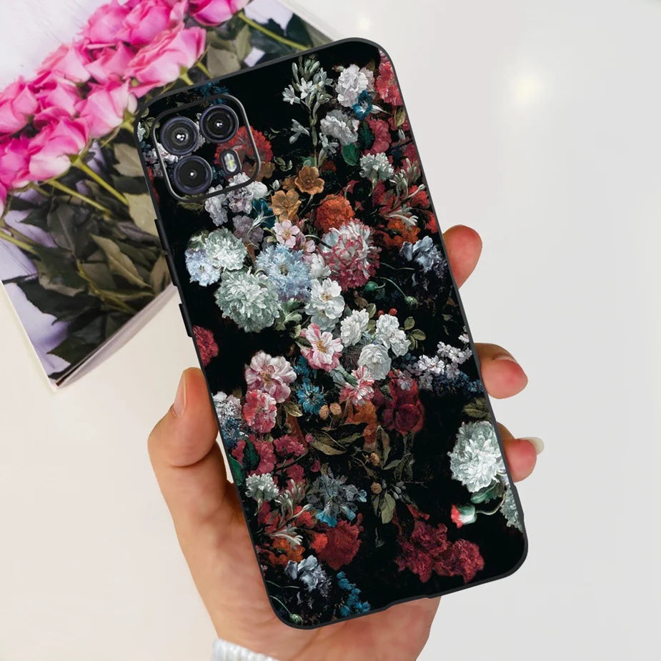 For Motorola Moto G50 5G Case XT2149-1 Stylish Painted Cover Shockproof Phone Cases For Motorola G50 G 50 MotoG50 5G Soft Fundas