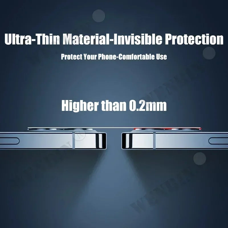 Camera Lens Protector Glass For iPhone 17 16 15 14 Pro Max 13 12 11 Pro Max Plus Full Cover Protective Glass For Camera Film