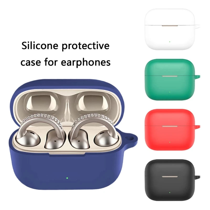 Earphone Silicone Case Cover ForMotorola Moto Buds Protective Skin Cases Accessories Shockproof Full Coverage Protection