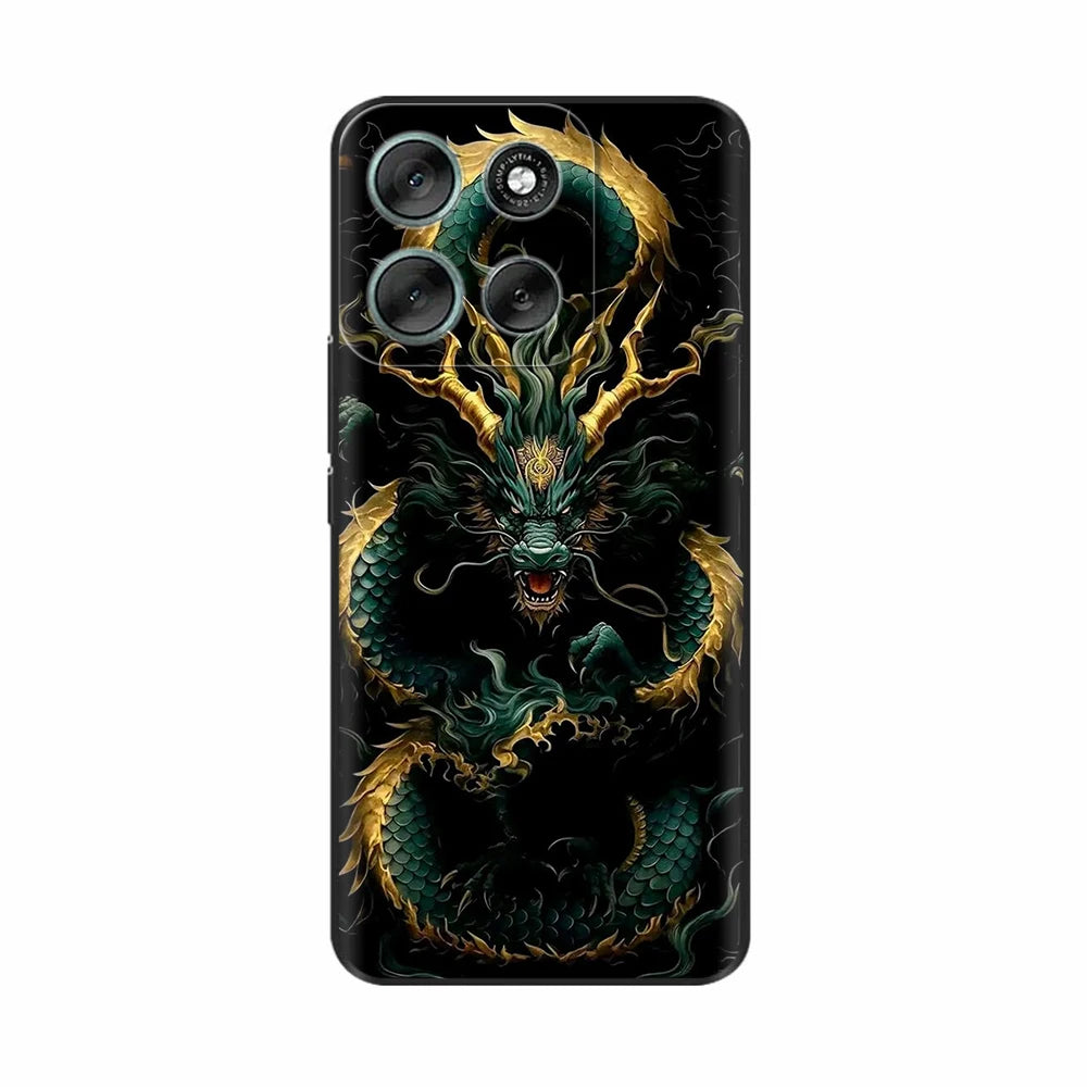 Phone Case For Motorola Moto G86 Case Soft Black Silicone Shockproof Back Cover For Moto G86 XT2527-2 G 86 Cases Covers Fundas