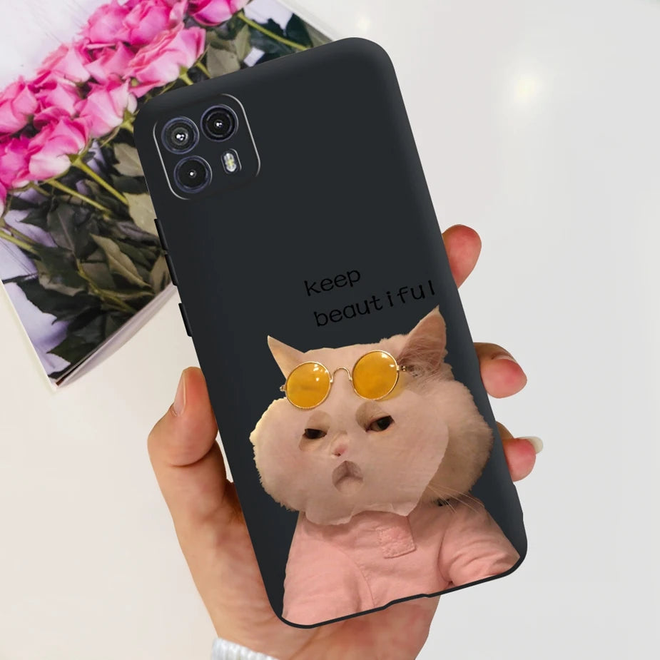 For Motorola Moto G50 5G Case XT2149-1 Stylish Painted Cover Shockproof Phone Cases For Motorola G50 G 50 MotoG50 5G Soft Fundas