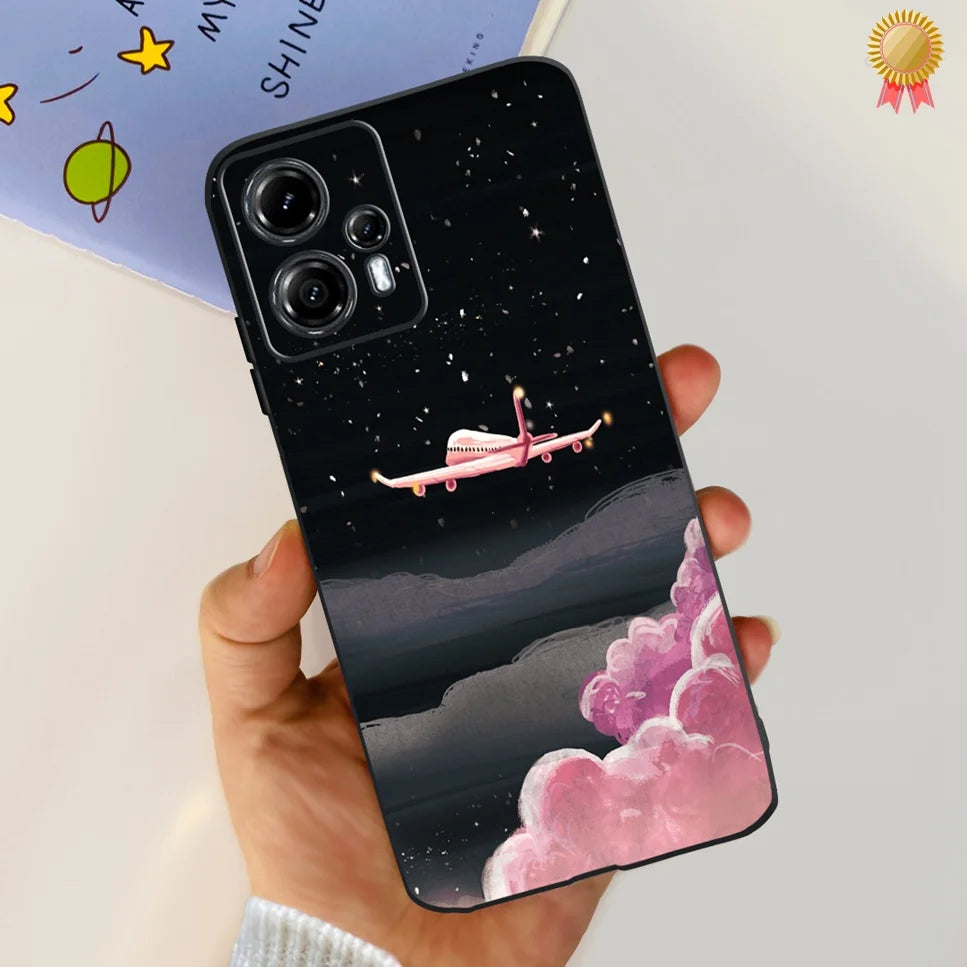 Hot For Motorola Moto G13 Case Fashion Cartoon Astronaut Soft TPU Silicone Back Cover Motorola MotoG23 G32 G42 6.5'' Phone Cases