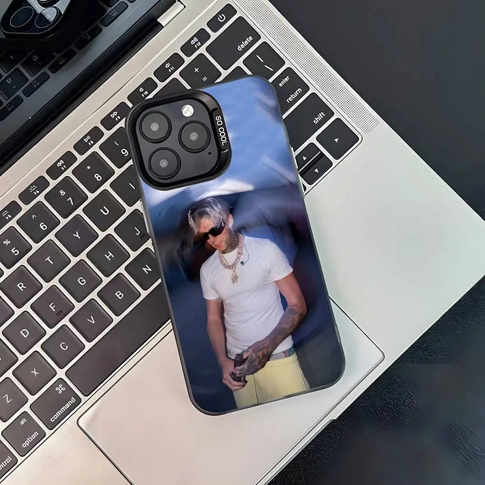 Rapper PLK Chambre 140 Phone Case For iPhone 17,16,15,14,13,12,11,Pro,XS,Max,Plus,Mini,SE4,E Black Matte Shockproof Cover