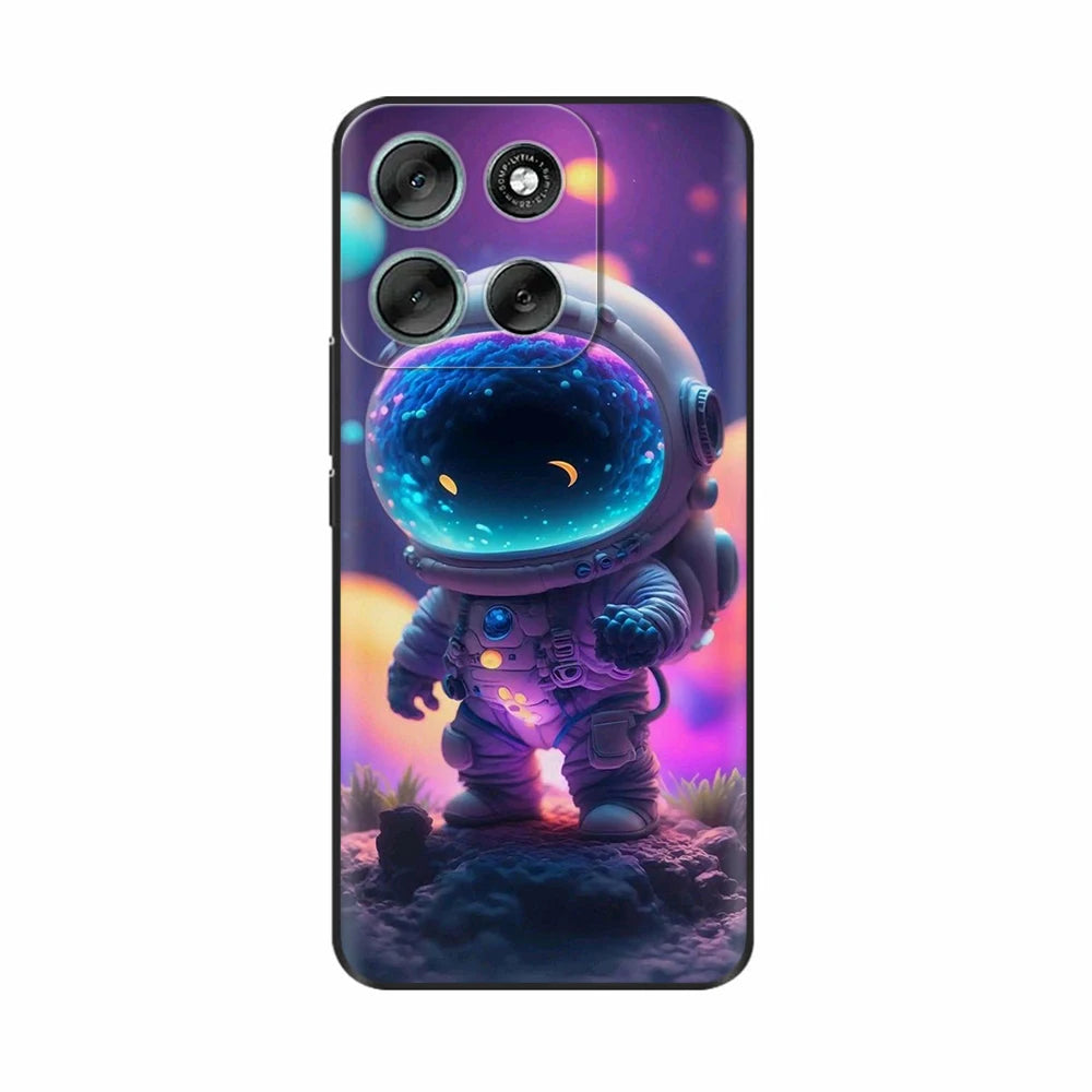 Phone Case For Motorola Moto G86 Case Soft Black Silicone Shockproof Back Cover For Moto G86 XT2527-2 G 86 Cases Covers Fundas