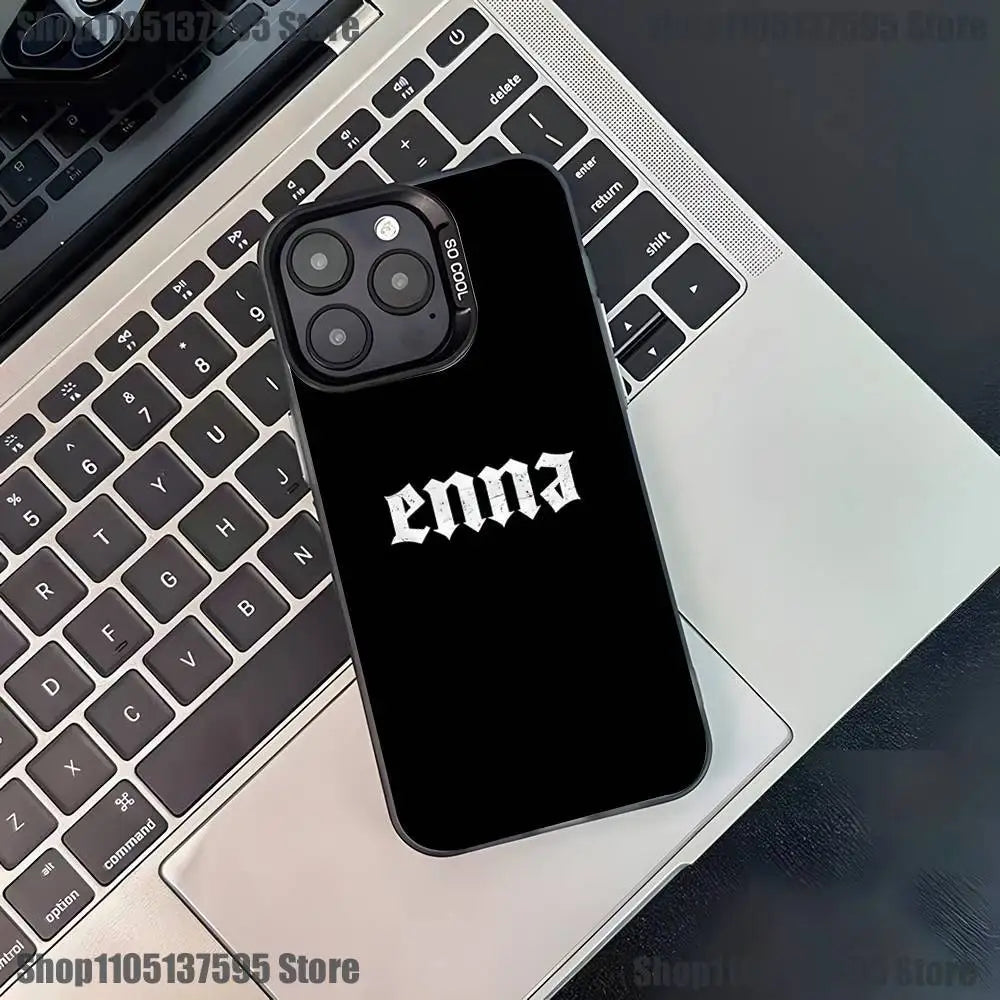 Rapper PLK Chambre 140 Phone Case For iPhone 17,16,15,14,13,12,11,Pro,XS,Max,Plus,Mini,SE4,E Black Matte Shockproof Cover