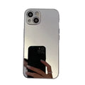 Deluxe mirrored phone case for iPhone 16 15 14 13 12 Pro Max 11