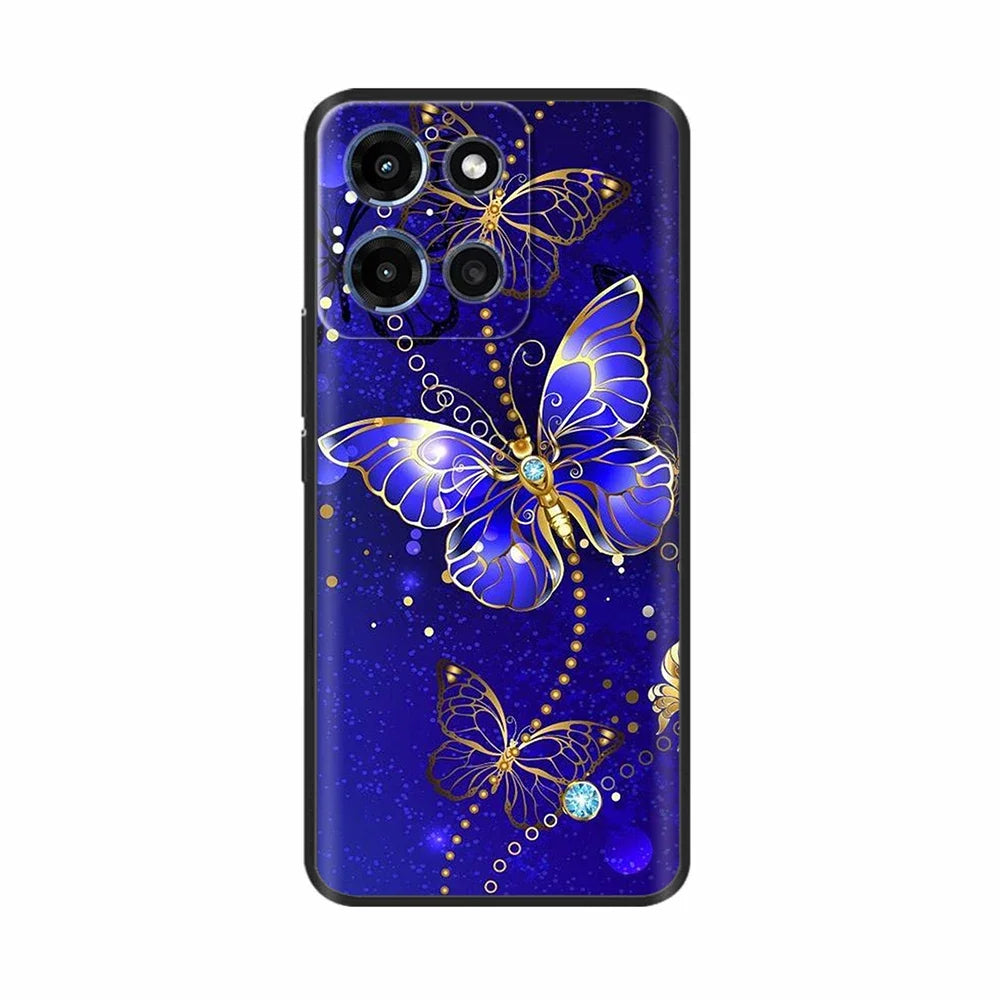 For Motorola Moto G (2025) Case Cute Cartoon Phone Case Soft Liquid Silicone Back Cover For Moto G 2025 5G Silicon Cases Coque