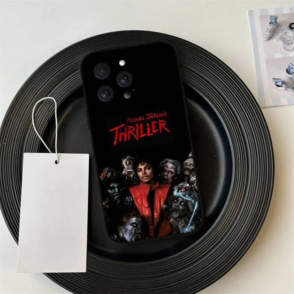 American Singer M-Michael Jackson Phone Case For IPhone 17 16 15 14 13 12 11 PRO MAX PLUS Mini TPU Soft To Skin-friendly Case