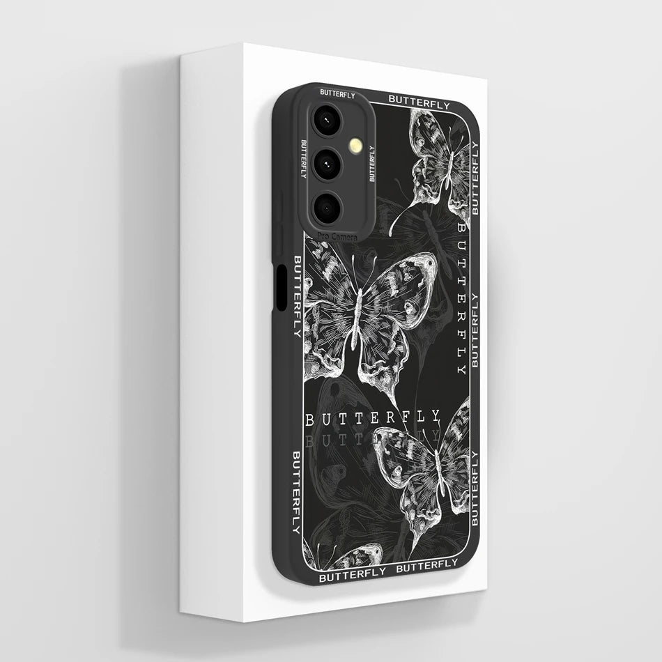 For Samsung Galaxy A24 Phone Case Cute Panda High Quality Liquid Silicone Anti Drop Soft Back Cover For Samsung A 24 Phone Shell