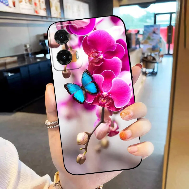 For Motorola Moto G35 G55 G75 5G Case Luxury TPU Soft Silicone Back Cover Phone Cases for Moto G32 G 35 55 75 Shockproof Fundas